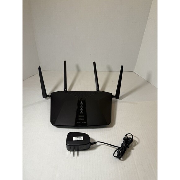 NETGEAR Nighthawk AX6 6-Stream AX4300 Wi-Fi Router RAX45 Tested Dual-Band - Picture 3 of 16